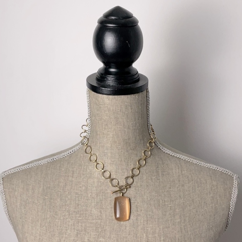 Goldtone necklace